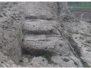 تصویر 4: نمونه پله های سطح محوطه