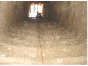 تصویر8: نمای ورودی تونل از داخل