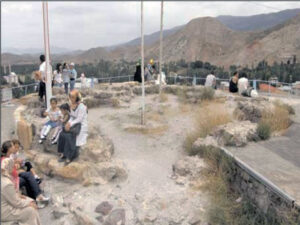 بازمانده کلیسای قلعه اولتی 2008م