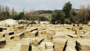 تصویر 26: نمایی از گورستان ارمنیان سیرک