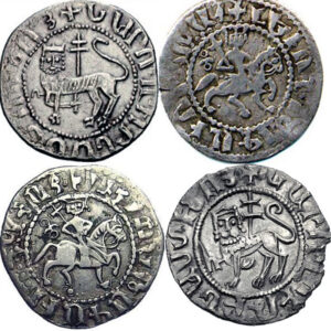 نمونه ای از علائم روی سکه ها