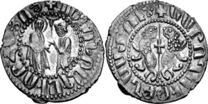 سکه تاج گذاری لئون اول