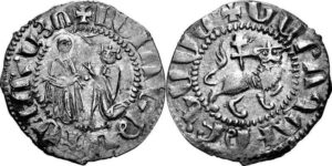 نوع دوم سکه تاج گذاری لئون اول