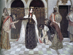 تابلوی نقاشی بازگشت زابل به دربار،اثر وارتکس سورنیان