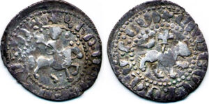 سکه نقره کنستانتین دوم (کی)