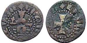 سکه برنز کنستانتین دوم (کی)