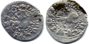 سکه نقره کنستانتین سوم