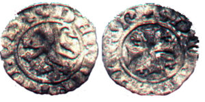 سکه جیمز اول پادشاه قبرس