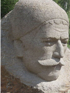 تندیس نیکول دومان در جرموک ارمنستان