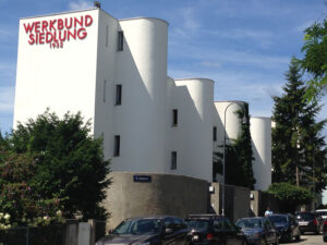 مرتفع ترین ساختمان نمایشگاه وِرک بوند به نام وِرک بوند سیدلونگ،وین،اطریش 1932م