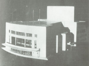 طرح پیشنهادی -تحقق نیافته – گابرئیل گِورِکیان برای ساختمان تئاتر تهران،1933م