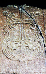 نقش صلیب کلیسای مریم مقدس