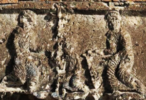 حجاری صلیب پایه دار در کلیسای مرن