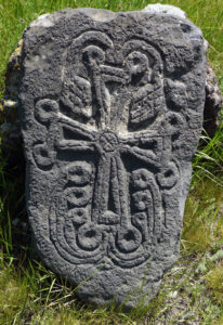 خاچکار روستای نور ادوز قرن نهم میلادی