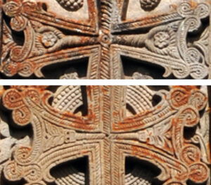 جزئیات صلیب های خاچکارهای تساخاتسکار