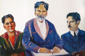 پرتره از خود در سه سن 1942م