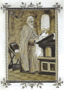 اسقف سیمئون یروانتسی،نقاشی مینیاتور اثر آ.مارکاریان