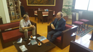 گفت و گوی گریگور قضاریان با دکتر محسن سلیمانی،رئیس فرهنگ سرای ارسباران