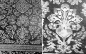 نمونۀ نقش گلدان، قالی ارمنی باف فریدن منبع:هواساپیان،همان،ص125