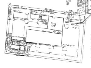 نقشۀ تالار ستوندار جنوبی