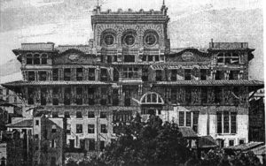 نمایی قدیمی از بانک عثمانی