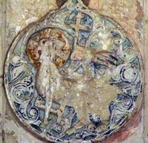 علامت بازرگانان در دیر صلیب مقدس سورخات