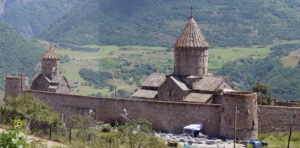 نمای کلی از ساختمان دیر تاتو در سال های اخیر