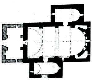 پلان کلیسای تژاروییک
