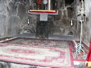 محراب کلیسای گئورگ مقدس روستای آکوری